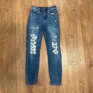American Eagle ripped jeans